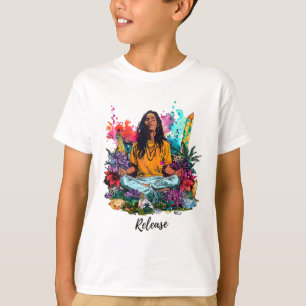 Camiseta Diseño Inspirado En Yoga Y Meditación De Armonía Z