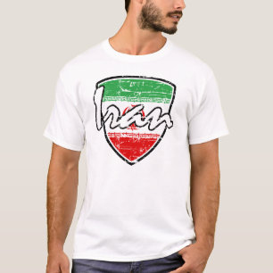 Camiseta Diseño iraní del escudo