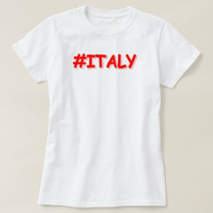 Camiseta Diseño "ITALIA". ¡Hazte con una en Zazzle