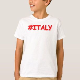 Camiseta Diseño "ITALIA". ¡Hazte con una en Zazzle
