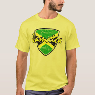 Camiseta Diseño jamaicano del fútbol
