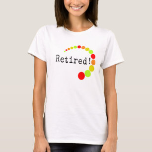 Camiseta Diseño jubilado de los puntos de la fruta cítric