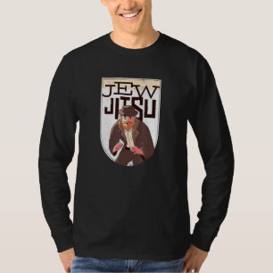 Camiseta Diseño judío-judío del rabino judío haciendo Jiu J