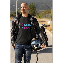 Camiseta Diseño juguetón de terapia física