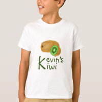 Diseño Kiwi Adorable con 'K' inicial