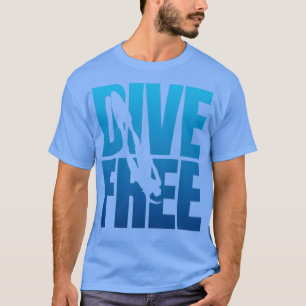Camiseta Diseño libre de buceo Freediver Freediving