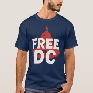 Camiseta Diseño libre de protestas políticas en DC