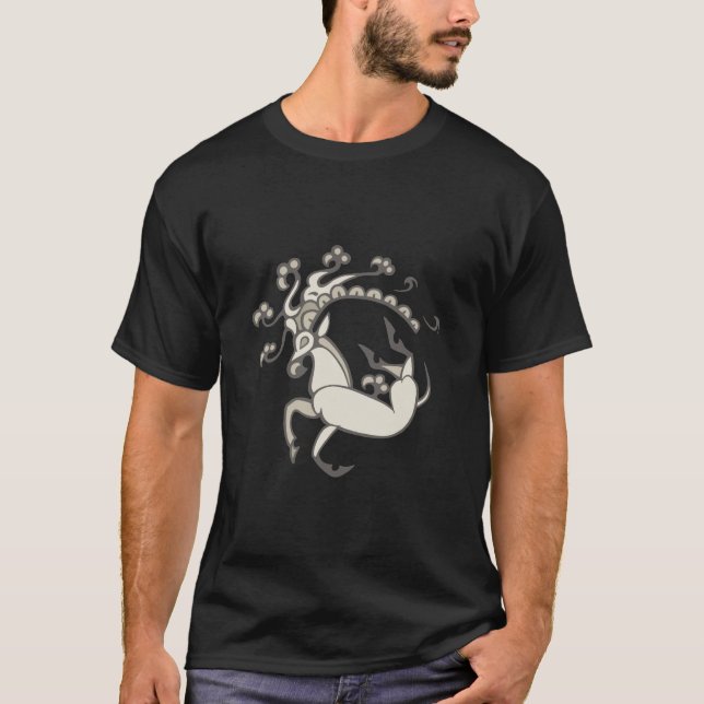 Camiseta Diseño ligero para hombre/unisex de los ciervos de (Anverso)