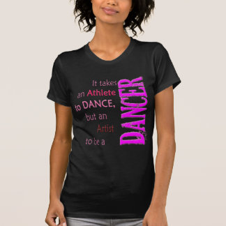 Camiseta Diseño lindo del bailarín de la danza