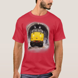 Camiseta Diseño loco de clase 37 del ferrocarril británico 