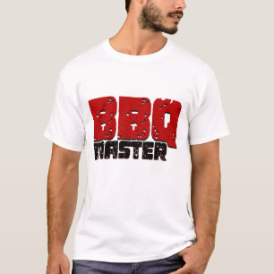 Camiseta Diseño Maestro Estético De BBQ Para Amos De Grill