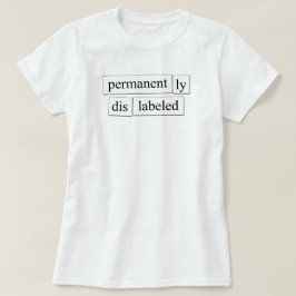 Camiseta diseño magnético de ly des-etiquetado permanente