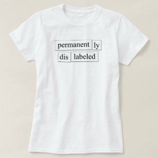 Camiseta diseño magnético de ly des-etiquetado permanente