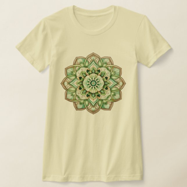 Camiseta Diseño Mandala / Flor (Distribución)