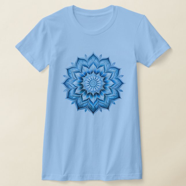 Camiseta Diseño Mandala / Flor (Distribución)