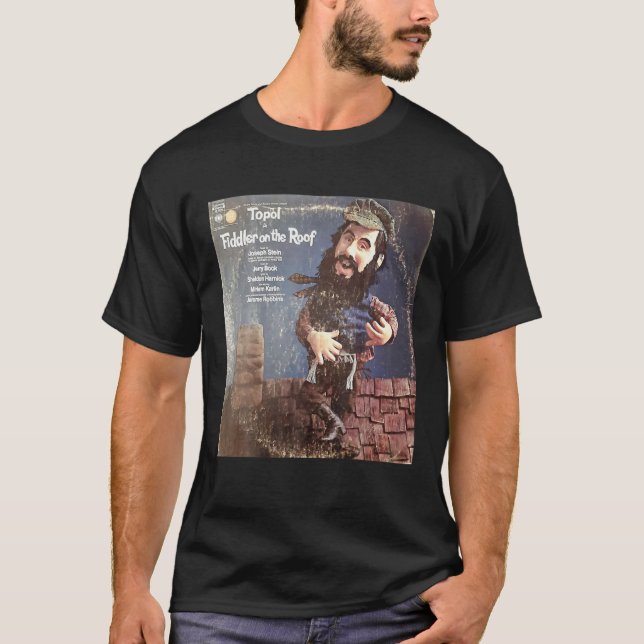 Camiseta Diseño Marco Musical Clásico De Fiddler En El Tech (Anverso)
