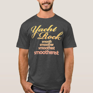 Camiseta Diseño más suave de la música rock náutica
