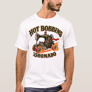 Camiseta diseño masculino Hot Bobbins