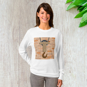 Camiseta Diseño mecánico de vintage de polea industrial Hoo