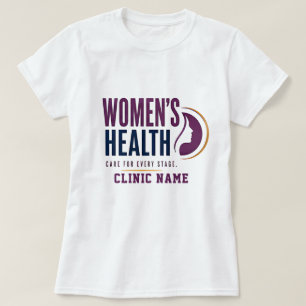 Camiseta Diseño médico para la salud de la mujer