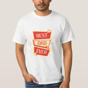 Camiseta diseño mejor papá del mundo