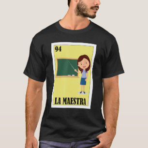 Camiseta Diseño mexicano divertido para profesores - La Mae