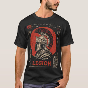 Camiseta Diseño militar histórico de soldado de Leyoner Rom