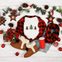 Diseño minimalista de tres árboles de Navidad