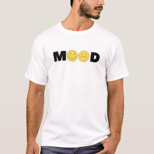 Camiseta Diseño minimalista estético de cara sonriente de h