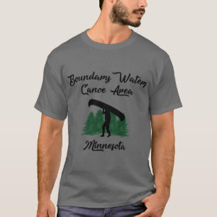Camiseta Diseño Minnesota del área de canoa de aguas fronte