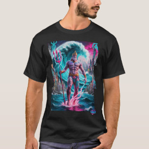 Camiseta Diseño místico de tormentas de H2O Poseidon