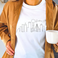 diseño moderno de líneas de mano de Texas Dallas