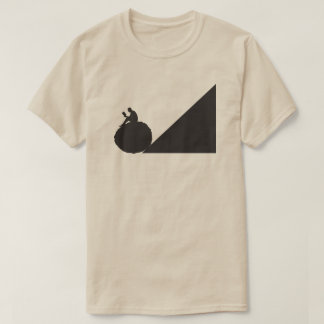 Camiseta Diseño moderno divertido con mensaje inteligente