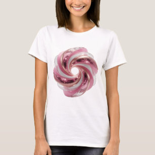 Camiseta Diseño moderno GALAXIA ESPACIAL de plata con estil