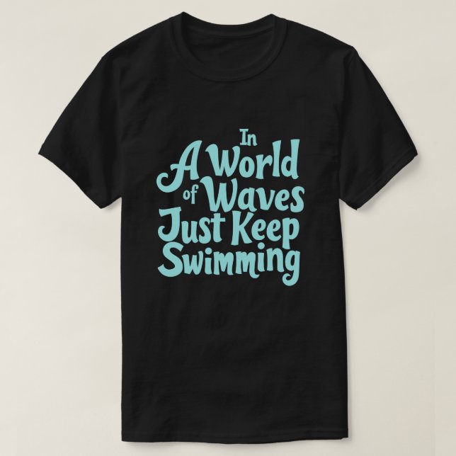 Camiseta Diseño Motivador de Swimmer (Diseño del anverso)