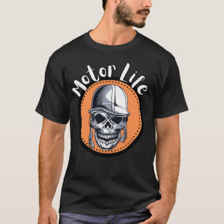 Camiseta Diseño MotorLife con tema de motociclismo