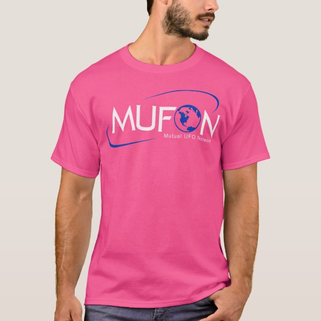 Camiseta Diseño Mufon (Red Ufo Mutuo). (Anverso)
