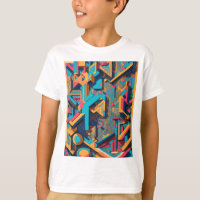 Diseño mural isométrico