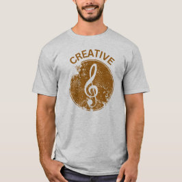 Camiseta Diseño musical creativo de Guay