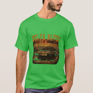 Camiseta Diseño musical de Delta Blues