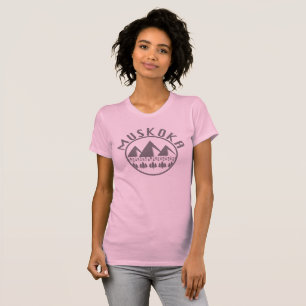 Camiseta Diseño Muskoka - Bella de las mujeres+Canvas Slim 