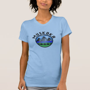 Camiseta Diseño Muskoka (Versión 2) - Bella+Canvas para muj