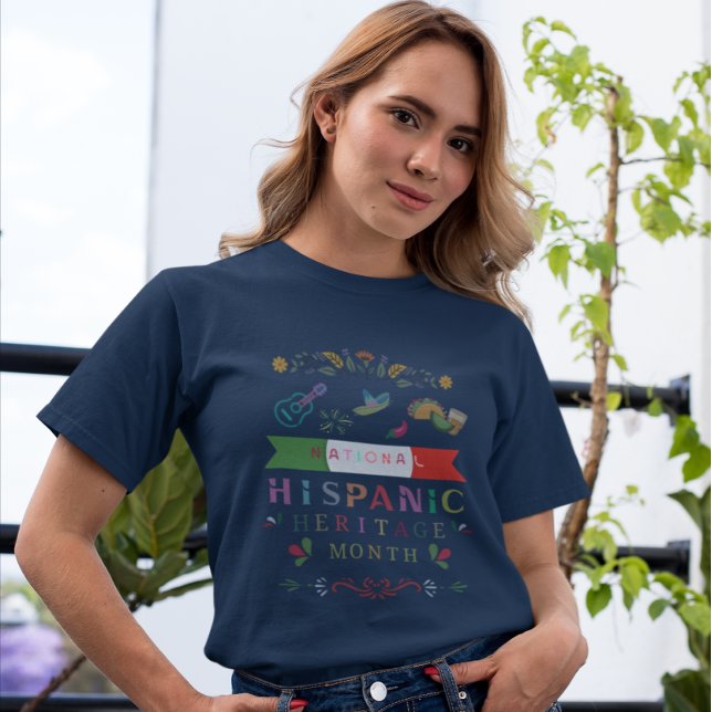 CAMISETA DISEÑO NACIONAL DE PATRIMONIO HISPANO MENSUAL (Subido por el creador)