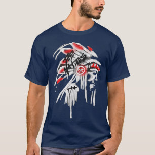 Camiseta Diseño nativo de Feather Headdress nativo american