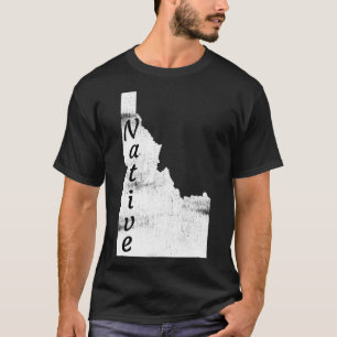 Camiseta Diseño nativo de Idaho con problemas