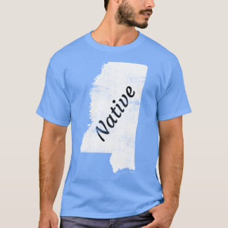 Camiseta Diseño nativo de Mississippi con problemas