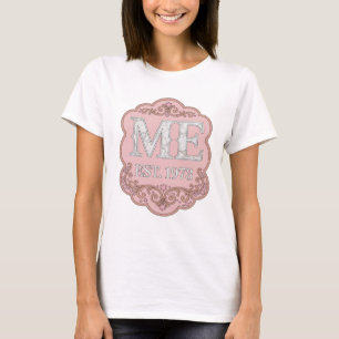Camiseta Diseño Negrita Catchy Gris ME EST 1973