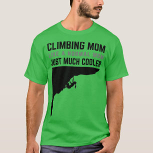 Camiseta Diseño negro de mamá en ascenso