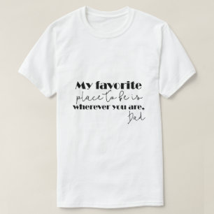 Camiseta Diseño negro único para amantes de lo blanco