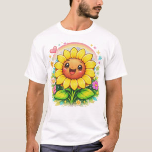 Camiseta Diseño Nocturno Tropical de Palma de Estrella de A